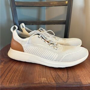 Mens Johnston & Murphy Amherst knit u-throat sneakers!